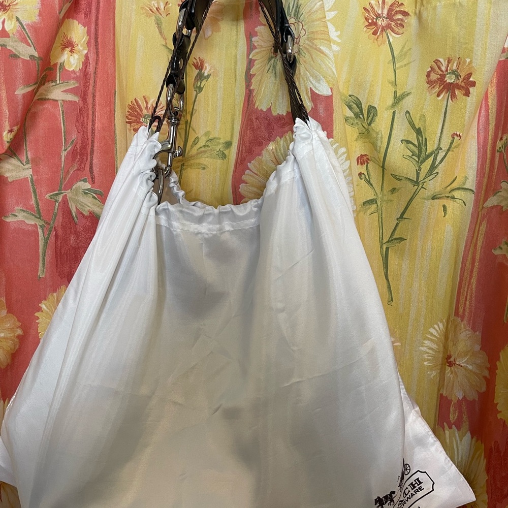 Coach Black Leather Women's Carly Bag - Picture 9 of 12